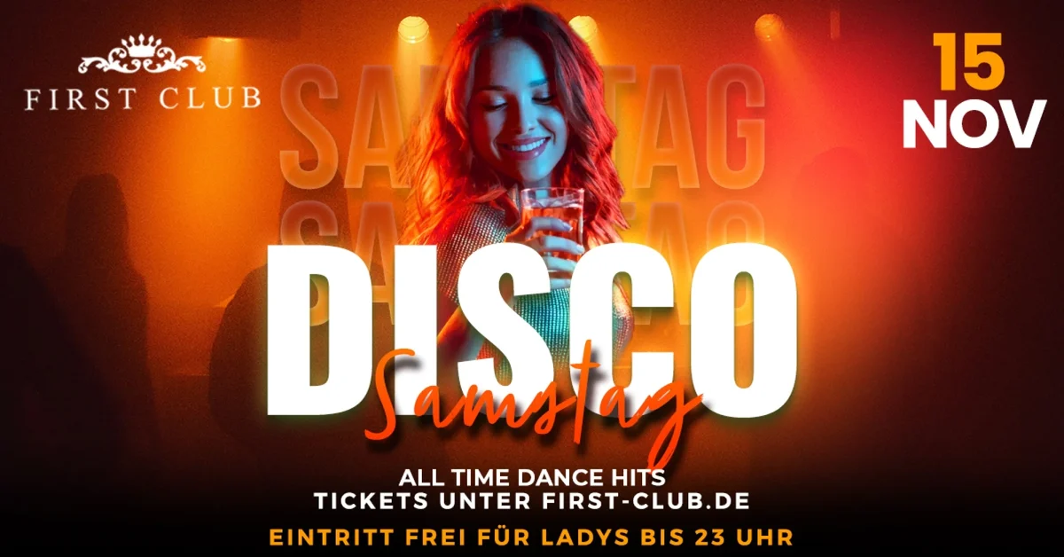 Flyer: Disco Samstag Flyer: Disco Samstag