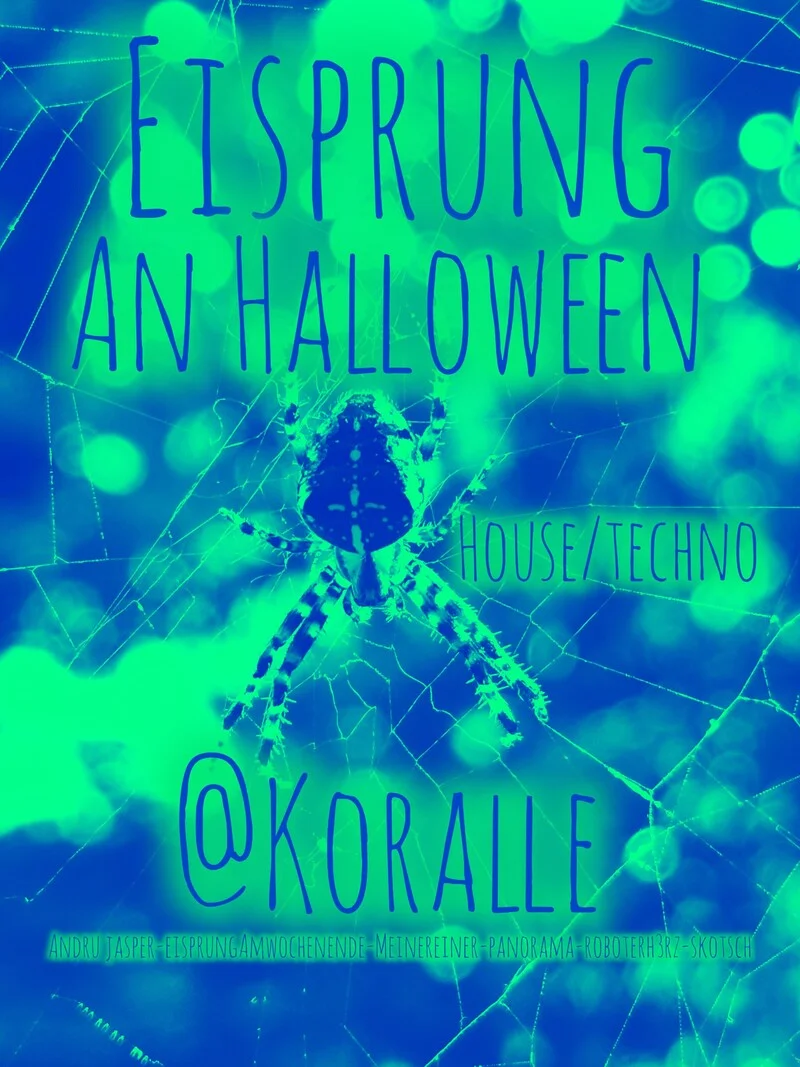 Flyer: EISPRUNG AN HALLOWEEN Flyer: EISPRUNG AN HALLOWEEN