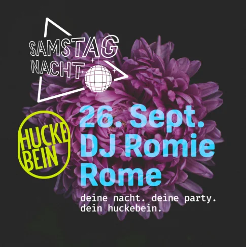 Flyer: Samstagnacht Flyer: Samstagnacht