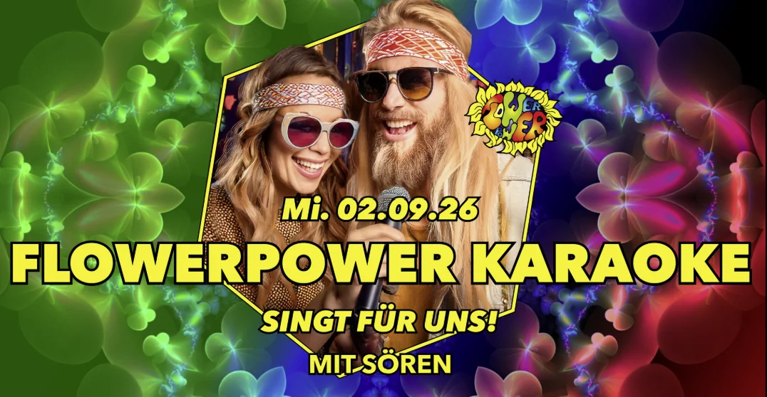 Flyer: Flower - Karaoke Flyer: Flower - Karaoke