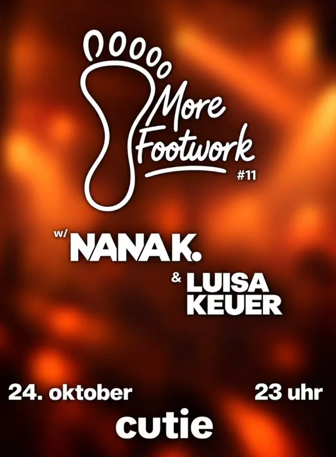 Flyer: More Footwork Flyer: More Footwork