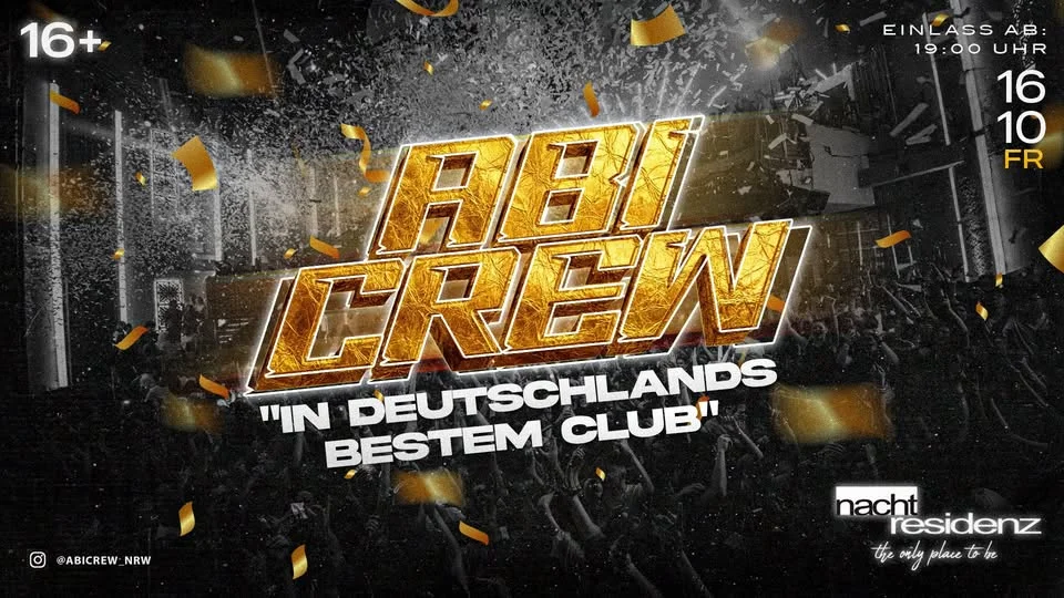 Flyer: ABI CREW Flyer: ABI CREW