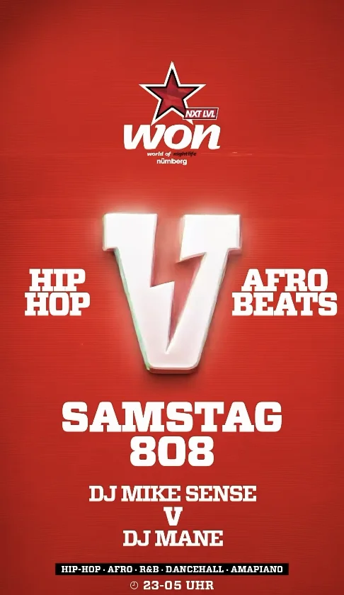 Flyer: HIP-HOP VS. AFROBEATS. THE BATTLE! Flyer: HIP-HOP VS. AFROBEATS. THE BATTLE!