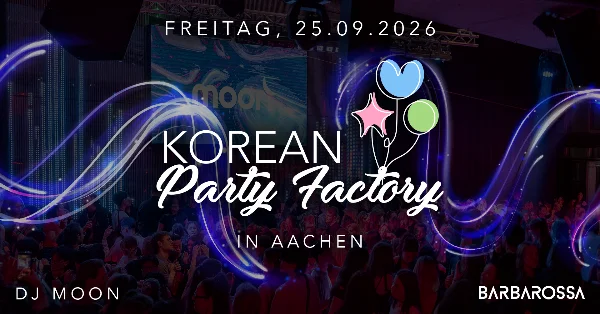 Flyer: Korean Party Factory Flyer: Korean Party Factory