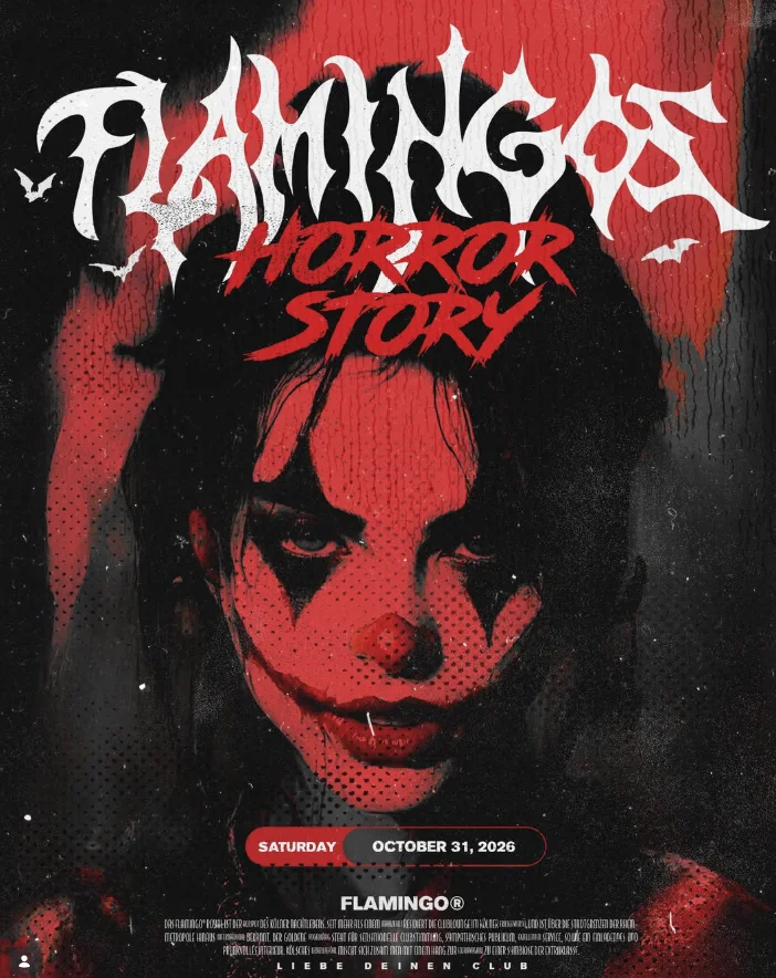 Flyer: FLAMINGO'S HORROR STORY 2026 Flyer: FLAMINGO'S HORROR STORY 2026