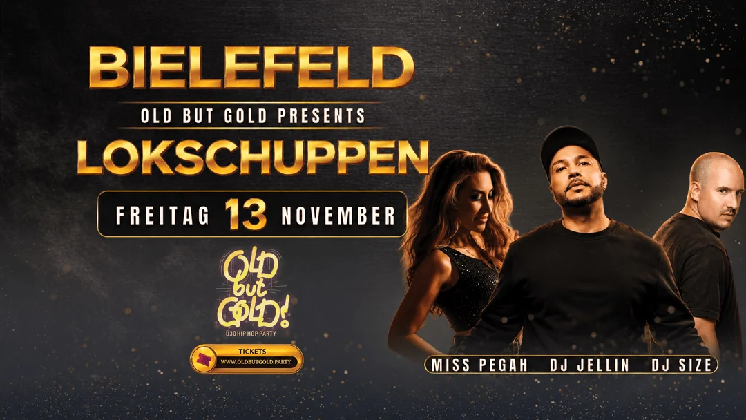 Flyer: Old but Gold Ü30 Hip Hop Party Flyer: Old but Gold Ü30 Hip Hop Party