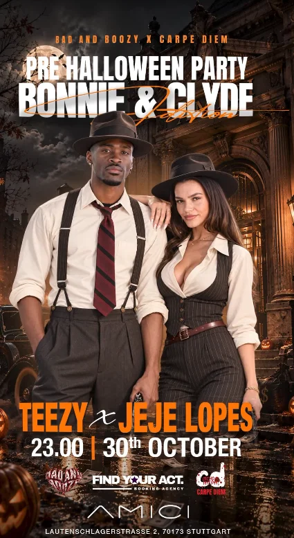 Flyer: PRE HALLOWEEN CARPEDIEM X BADANDBOOZY Flyer: PRE HALLOWEEN CARPEDIEM X BADANDBOOZY