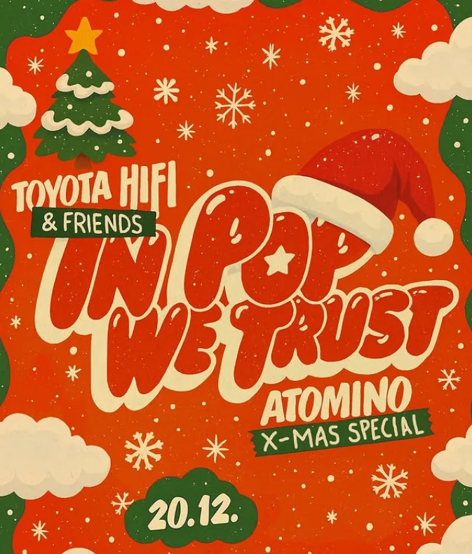 Flyer: In Pop We Trust X-Mas Special Flyer: In Pop We Trust X-Mas Special