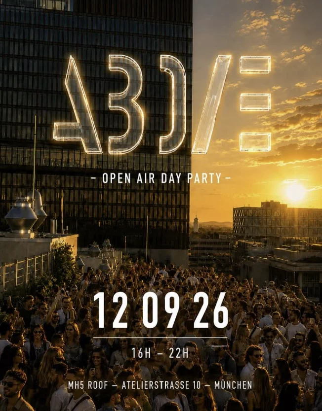 Flyer: ABOVE: OPEN AIR Flyer: ABOVE: OPEN AIR
