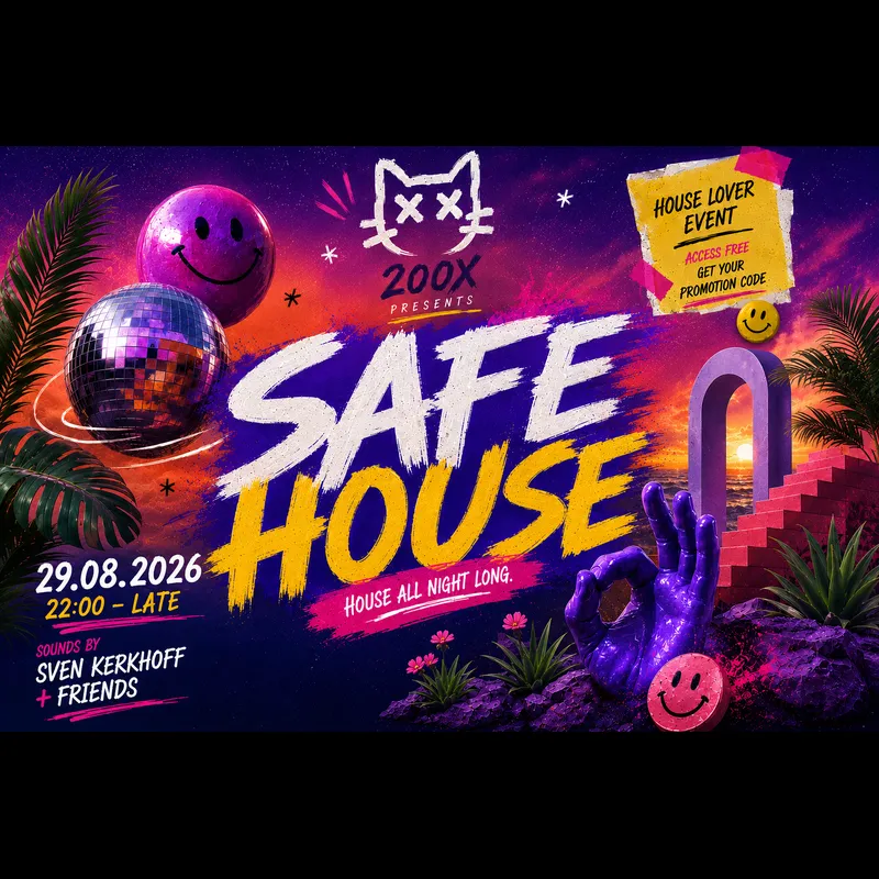 Flyer: SAFE HOUSE Flyer: SAFE HOUSE