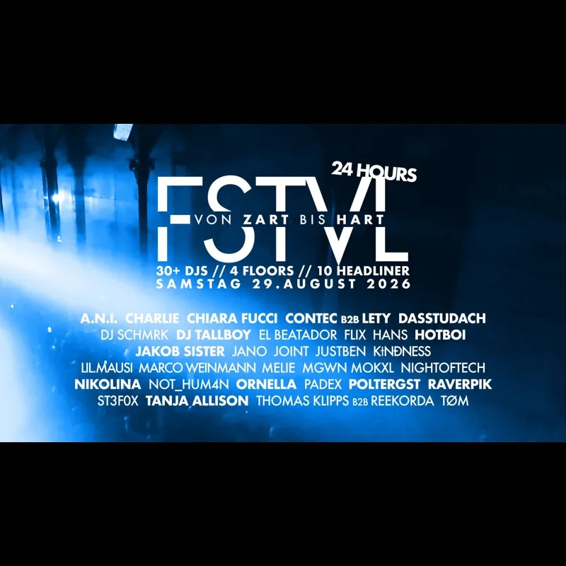 Flyer: Von Zart bis Hart FSTVL Flyer: Von Zart bis Hart FSTVL