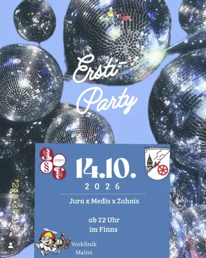 Flyer: Ersti-Party Flyer: Ersti-Party
