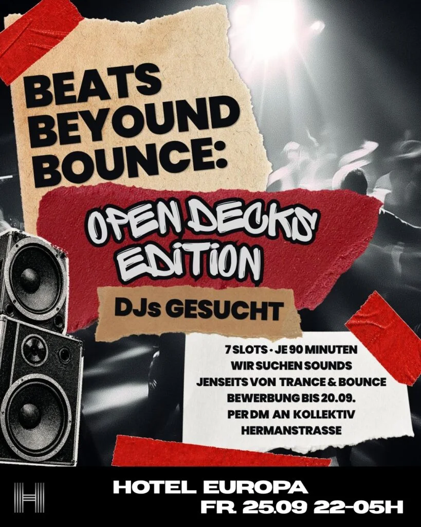 Flyer: Beats Beyound Bounce Flyer: Beats Beyound Bounce
