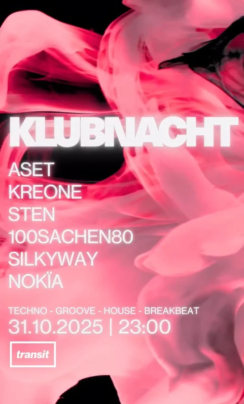 Flyer: transit X Klubnacht Flyer: transit X Klubnacht