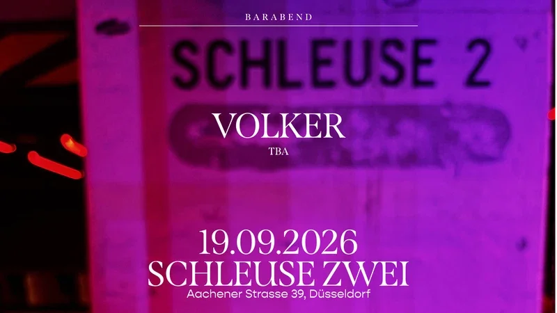 Flyer: Barabend mit DJ-Set – Volker Flyer: Barabend mit DJ-Set – Volker