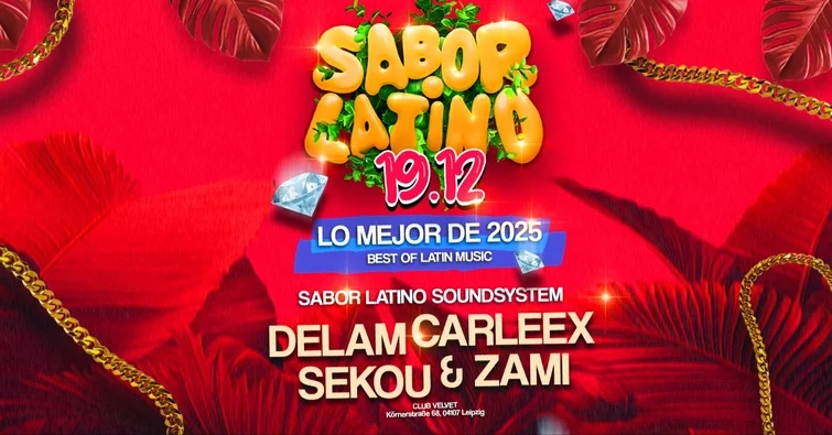 Flyer: SABOR LATINO Flyer: SABOR LATINO