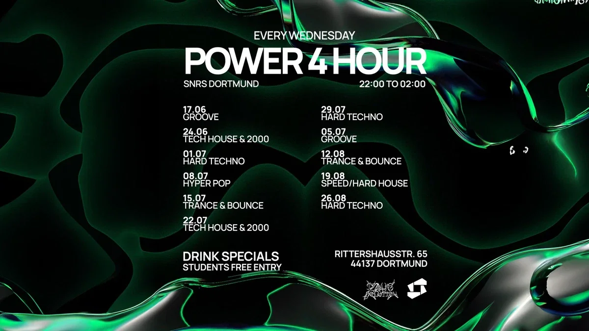 Flyer: POWER4HOURS - 240MIN RAVE Flyer: POWER4HOURS - 240MIN RAVE