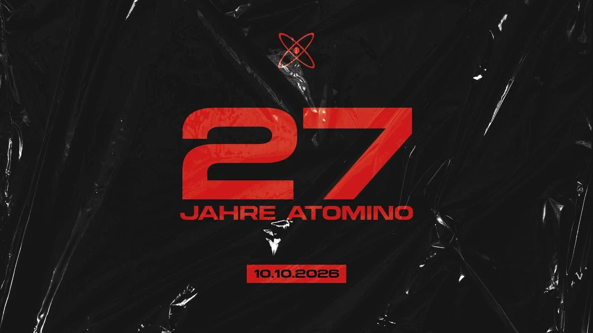 Flyer: 27 Jahre Atomino Flyer: 27 Jahre Atomino
