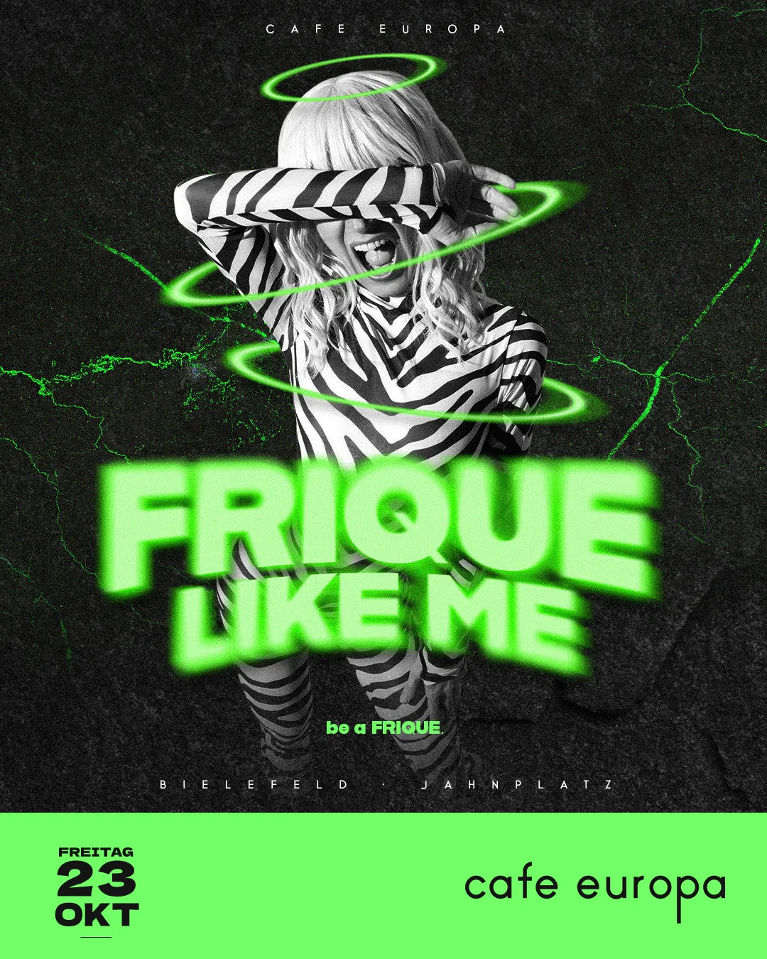 Flyer: FRIQUE LIKE ME Flyer: FRIQUE LIKE ME