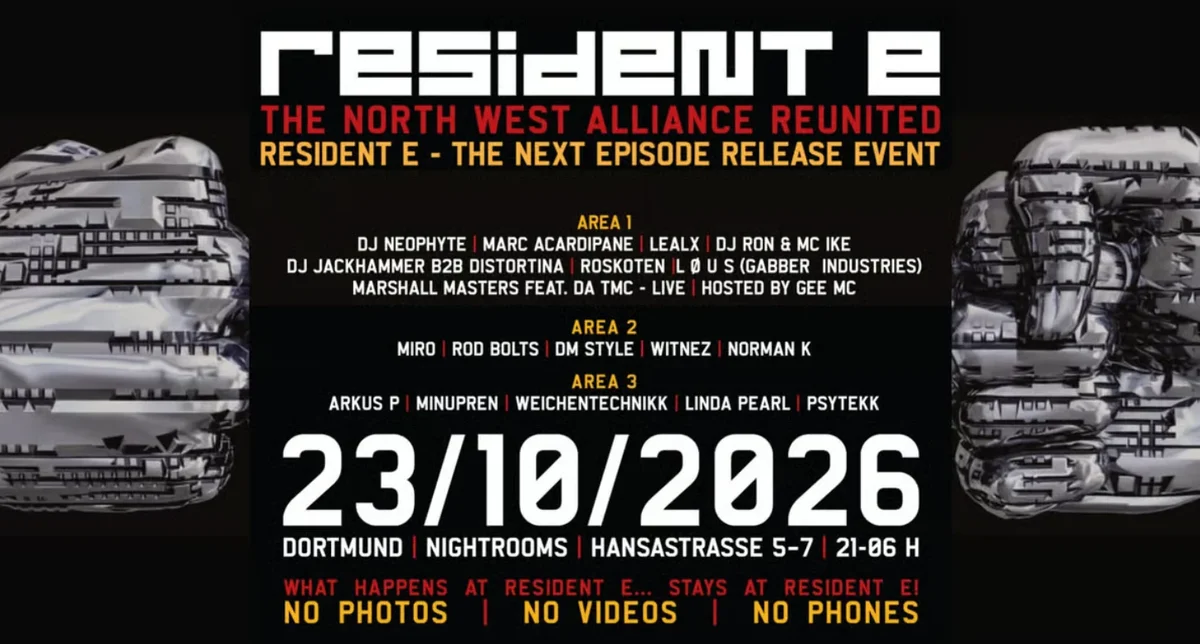 Flyer: RESIDENT E - THE NORTH WEST ALLIANCE REUNITED Flyer: RESIDENT E - THE NORTH WEST ALLIANCE REUNITED