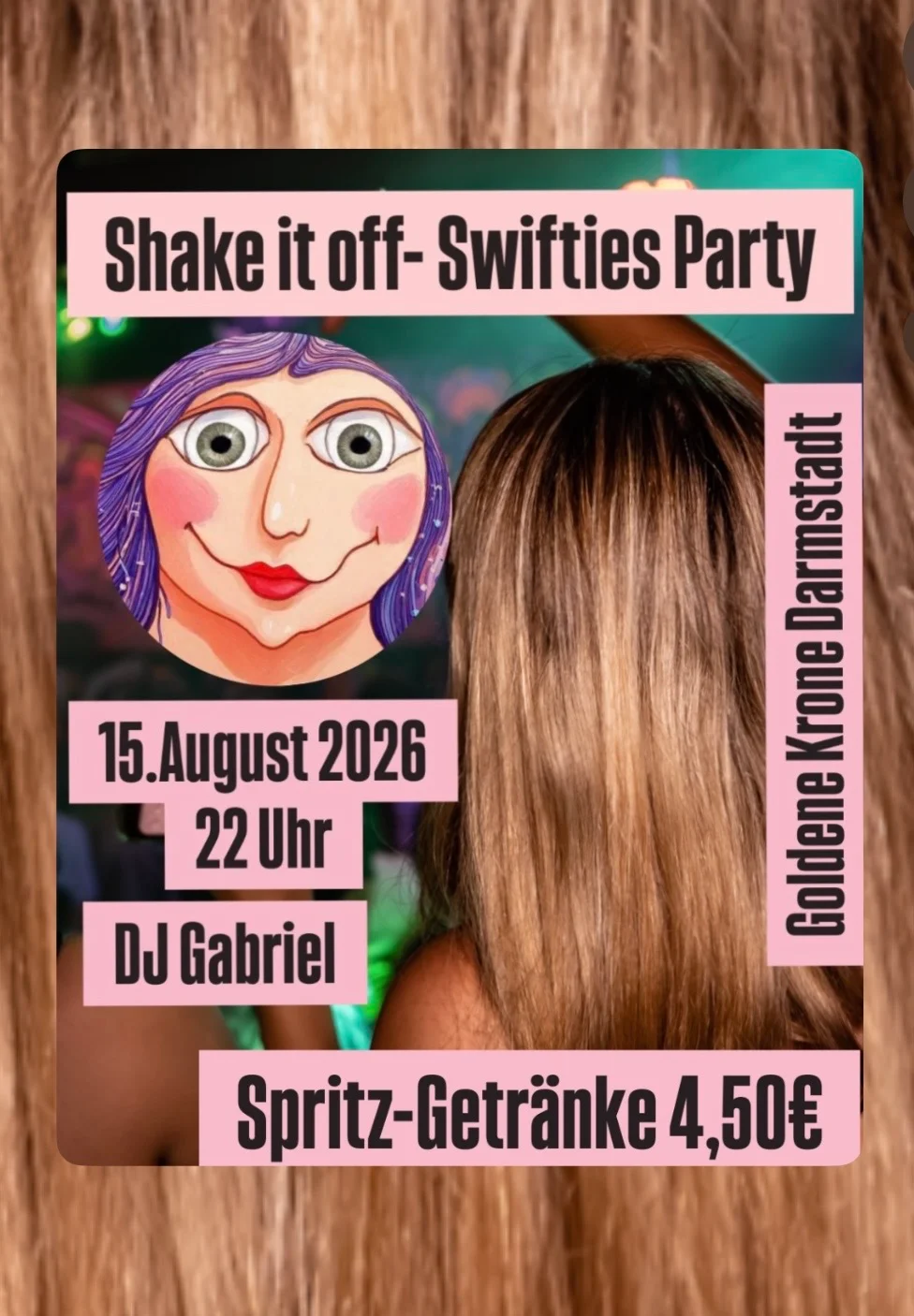 Flyer: Shake it off - Swifties Party Flyer: Shake it off - Swifties Party