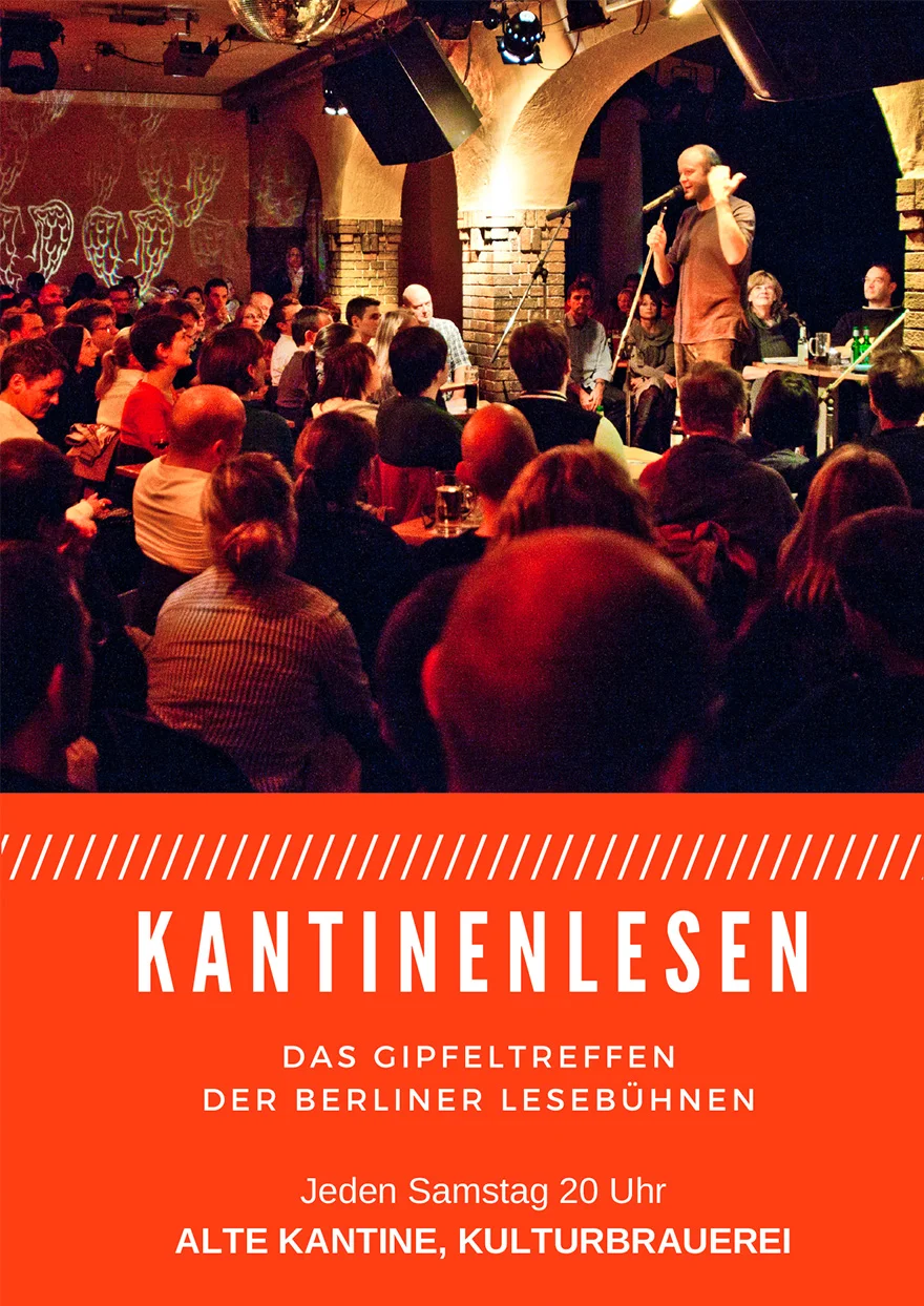 Flyer: Kantinenlesen Flyer: Kantinenlesen