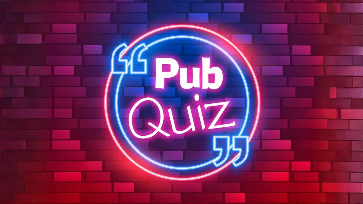 Flyer: Pub Quiz Night in English and German Flyer: Pub Quiz Night in English and German