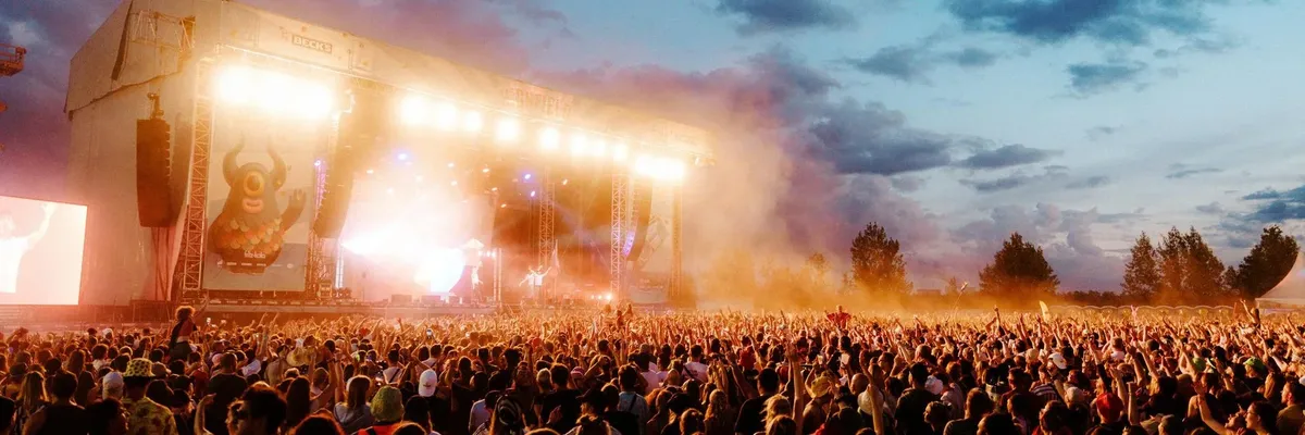 Foto von Highfield Festival Gelände Foto von Highfield Festival Gelände