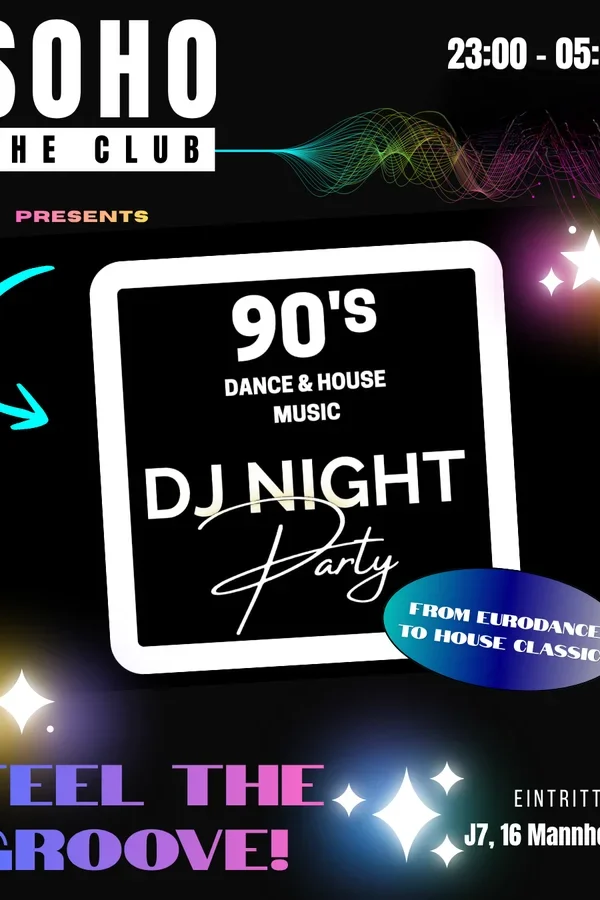 Event: 90´s DJ Night Party Event-Bild: 90´s DJ Night Party
