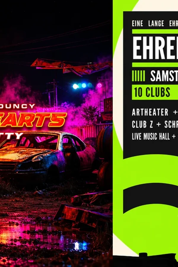 Event image: Schrotty – WyldHearts Showcase // Ehrenfeld XL – 10 Clubs, 1 Nacht, 2 Veedel