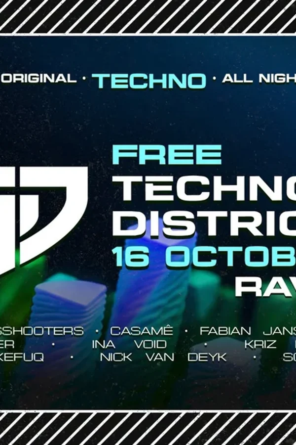Event image: FREE RAVE – Techno District