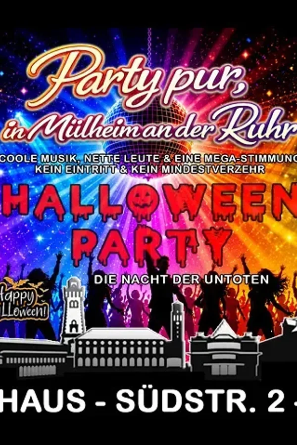 Event-Bild: Halloween Party – Party pur im Schilderhaus Mülheim an der Ruhr