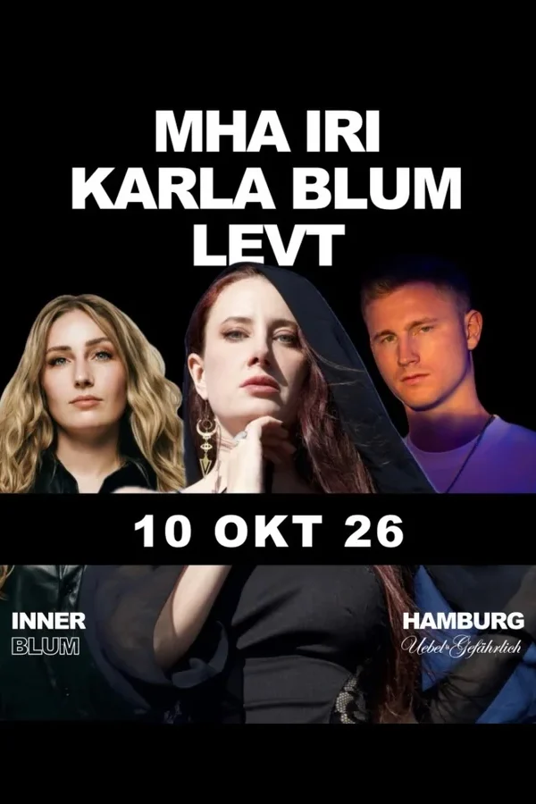 Event-Bild: INNERBLUM W/ KARLA BLUM, LEVT, MHA IRI