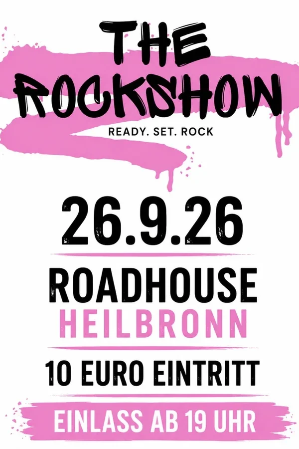 Event: WHITE THE ROCKSHOW - READY. SET. ROCK Event image: WHITE THE ROCKSHOW - READY. SET. ROCK