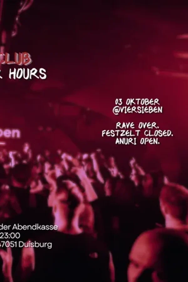 Event-Bild: Anuri Club After Hours • 03.10