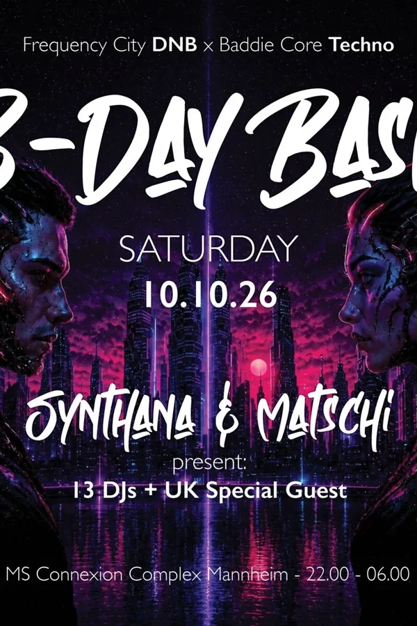 Event-Bild: FREQUENCY CITY × BADDIE CORE • B-day Bash