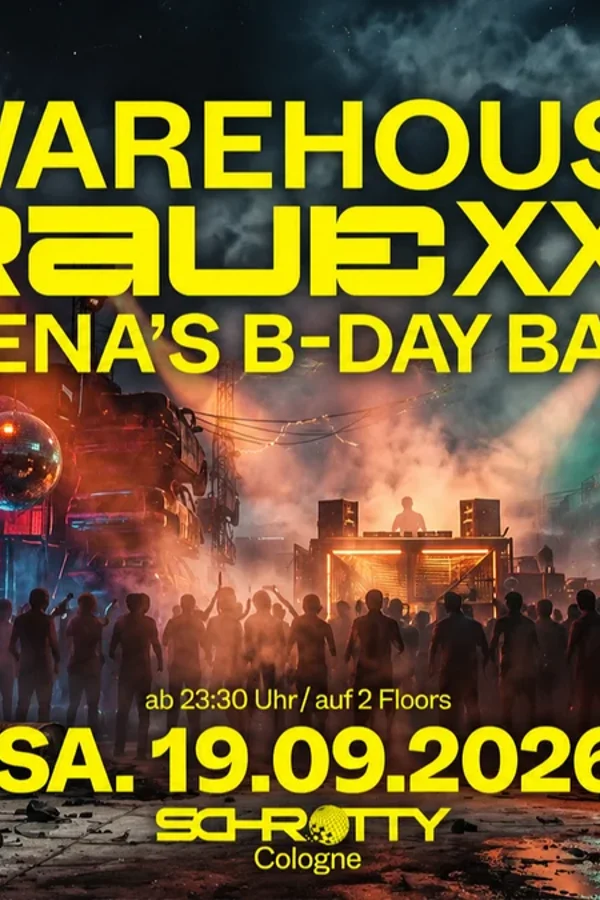 Event-Bild: Warehouse Rave XXL Yena´S Birthday