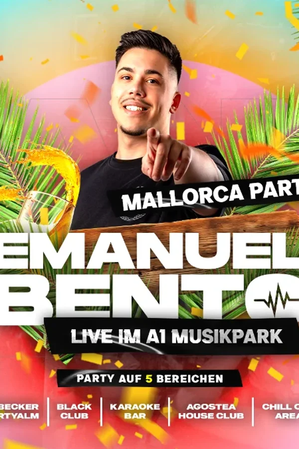 Event-Bild: MALLORCA PARTY MIT EMANUEL BENTO (16+)