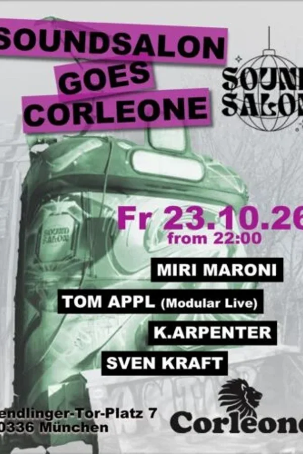 Event-Bild: Soundsalon goes Corleone