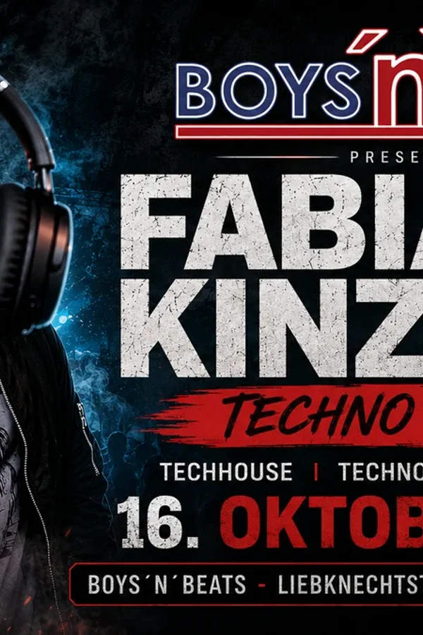 Event image: FABIANO KINZLEY – TECHNO NIGHT