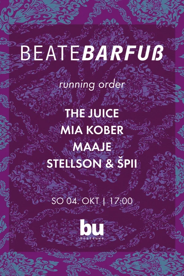 Event-Bild: Beate Barfuß /// The Juice, Mia Kober, Maaje, Stellson & Špii