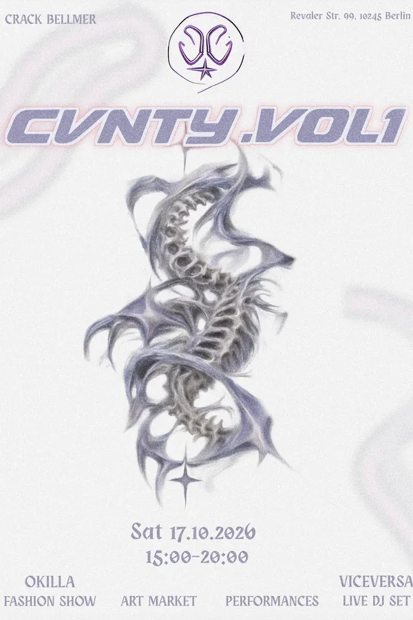 Event image: CC COLLECTIVE PRESENTS CVNTY.VOL1