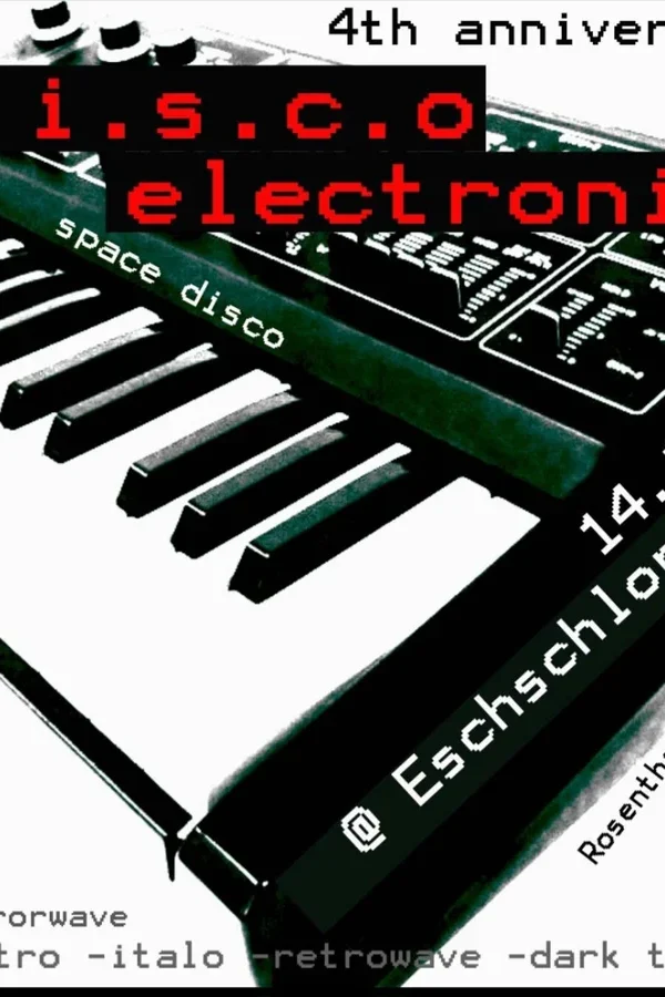 Event-Bild: DISCO ELECTRONICA – 4th Anniversary
