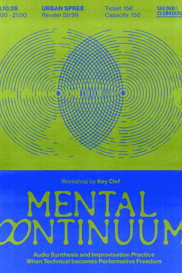Event-Bild: WORKSHOP by Key Clef - Mental Continuum