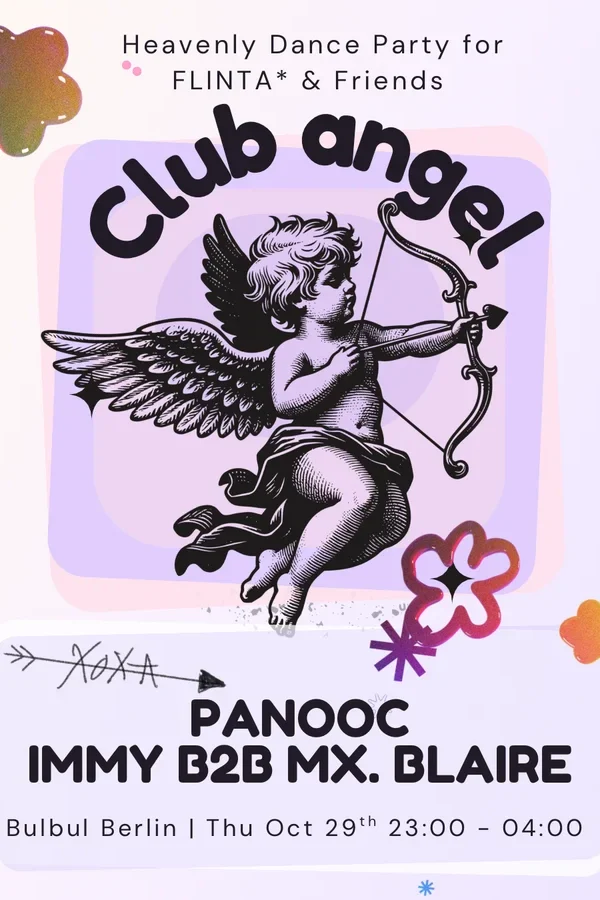 Event-Bild: XOXA's Club Angel: Panooc, Immy b2b Mx. Blaire