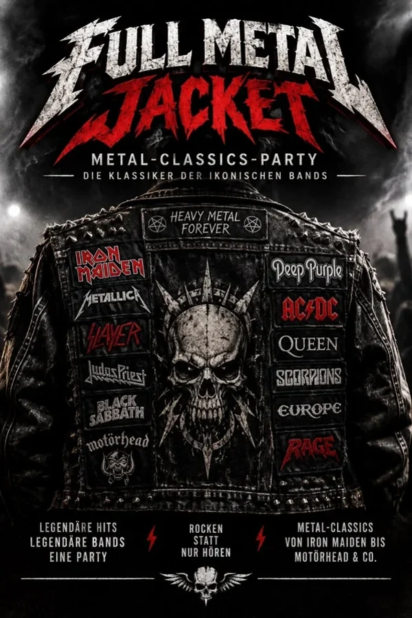 Event-Bild: Full Metal Jacket - DIE Metal-Classics-Party