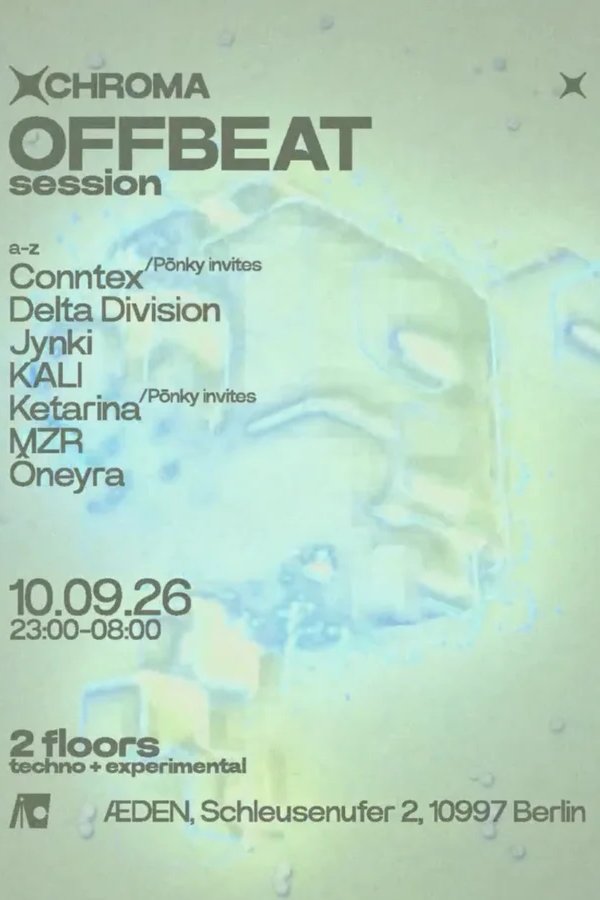 Event-Bild: CHROMA XXL – OFFBEAT SESSION