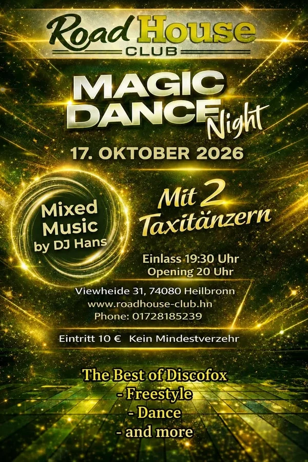 Event: MAGIC DANCE Night Event image: MAGIC DANCE Night