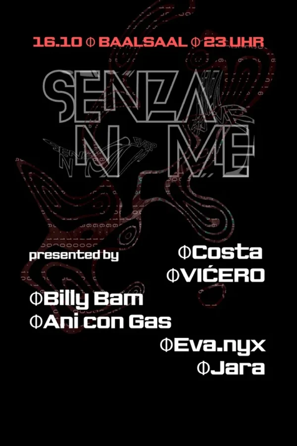 Event-Bild: Senza Nome x Baalsaal