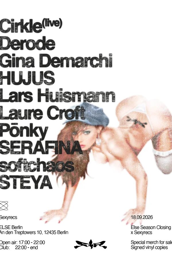 Event-Bild: Else Season Closing x Sexyrecs